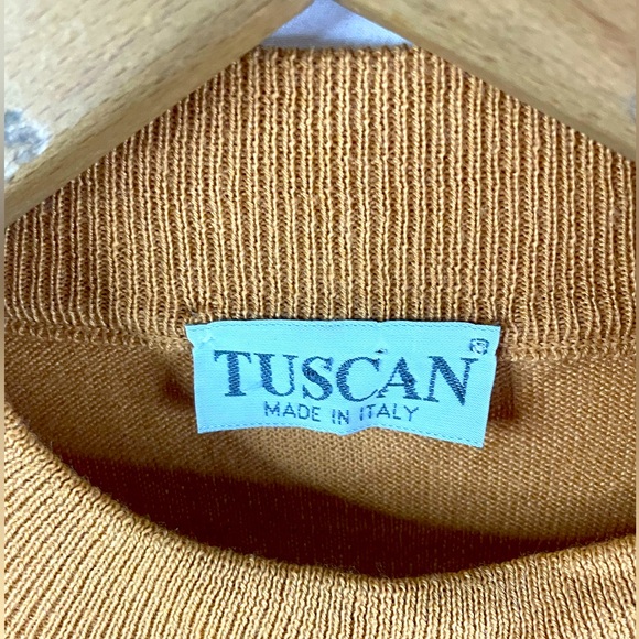 tuscan sweater men's xl merino blend made in italy soft baggy loose minimalist - Picture 5 of 9